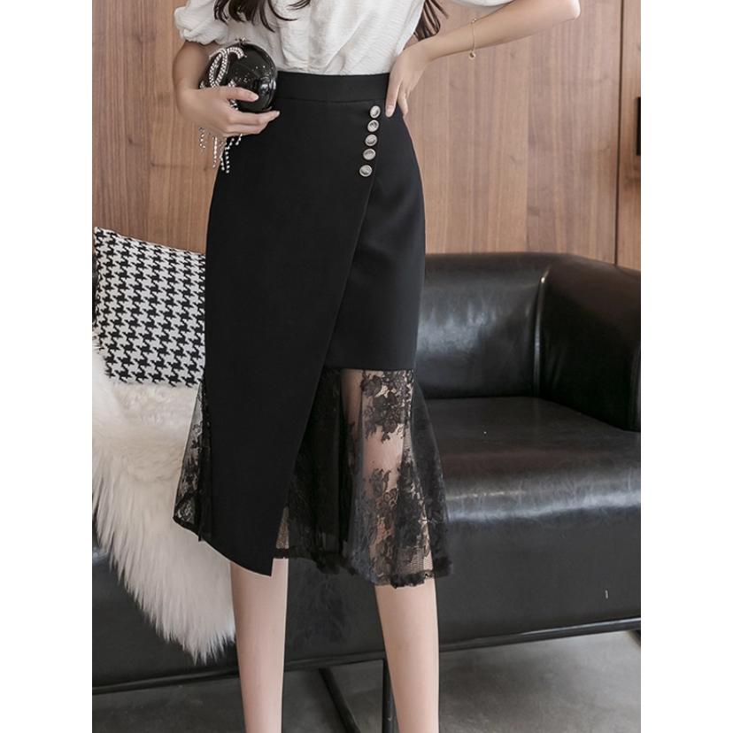 KSLAT] マーメイドスカート レディース スカート ロングスカート  