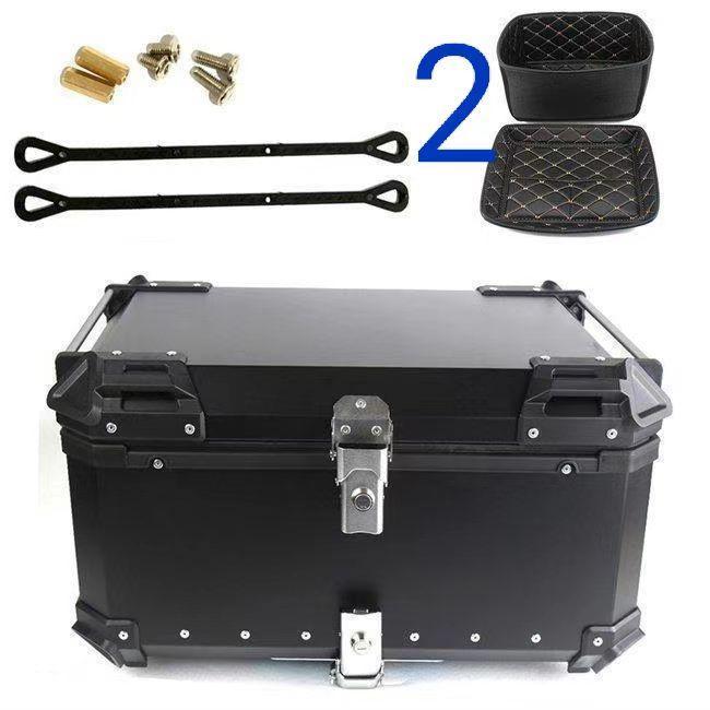 バイク リアボックス バイクボックス 大容量 45L アルミ製品 ケース