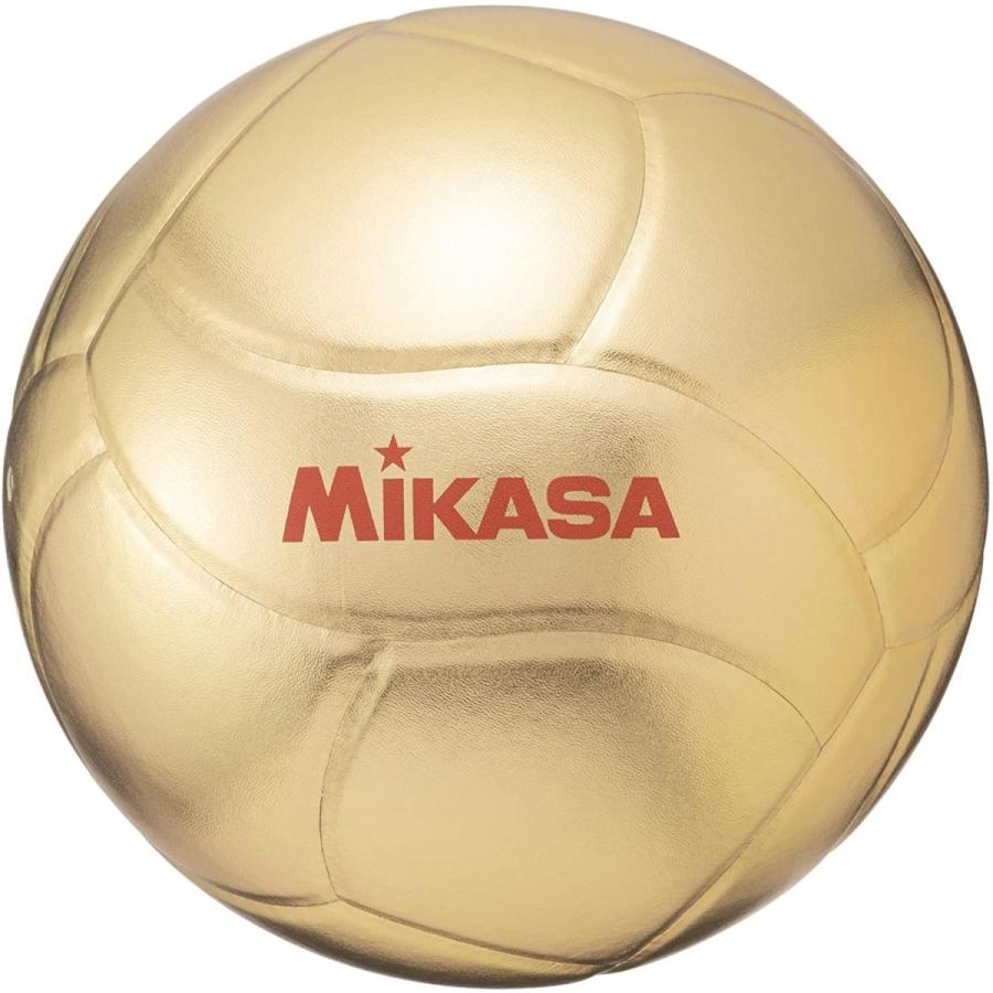 高級素材使用ブランド 記念品用マスコット ミカサ(MIKASA) バレーボール VG018W 5号 ゴールド ボール