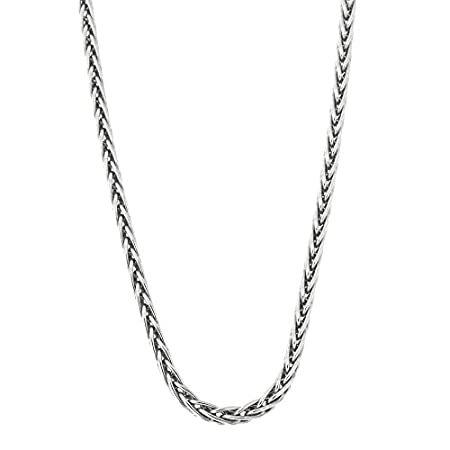 14K White Gold 0.5mm Box Style Necklace Chain