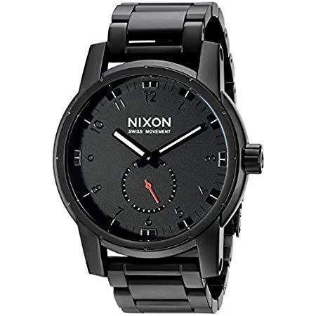 【メール便】 Nixon Mens A937001 Patriot Analog Display Swiss Quartz Black Watch 【FKP8123665146】(28314円)