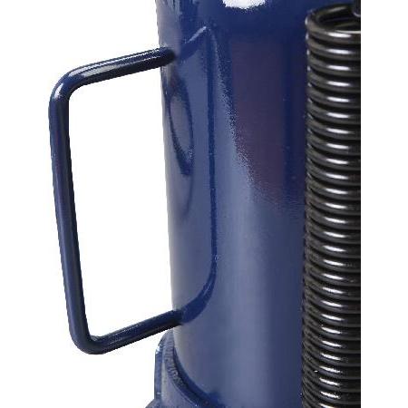 TCE TCE31001 Torin Pneumatic Air Hydraulic Bottle Jack with Manual Hand Pump, 20 Ton (40,000 lb) Capacity, Blue - 5