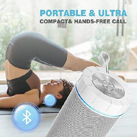 comiso Bluetooth Speakers with IPX5 Waterproof， 24H Playtime， Wireless Stereo Dual Pairing， Portable Speaker with HD Surround Bass Sound for Outdoor， with V1248165265(10920円)