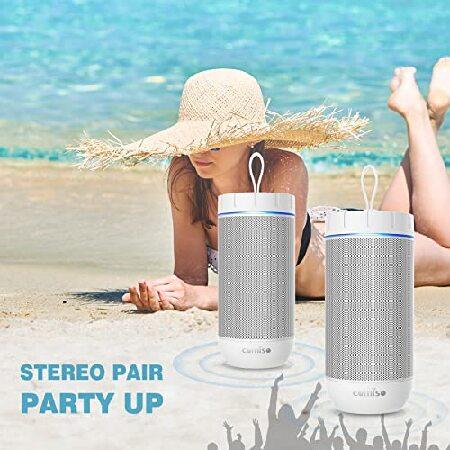comiso Bluetooth Speakers with IPX5 Waterproof， 24H Playtime， Wireless Stereo Dual Pairing， Portable Speaker with HD Surround Bass Sound for Outdoor， with V1248165265(10920円)