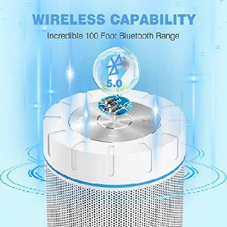 comiso Bluetooth Speakers with IPX5 Waterproof， 24H Playtime， Wireless Stereo Dual Pairing， Portable Speaker with HD Surround Bass Sound for Outdoor， with V1248165265(10920円)