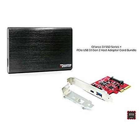 【新品】 Fantom Drives CSD500B-M-HA Micronet Technology External SSD 500GB USB 3.1 G その他周辺機器