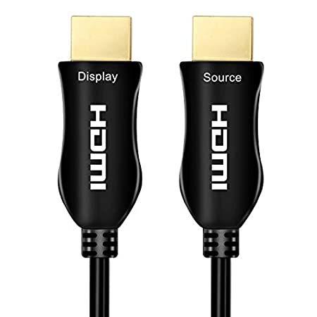 海外から人気アイテムを直輸入4K Fiber 0ptic HDMI Cable 125 Feet, 18Gbps 4K 60Hz(4:4:4 HDR10 HDCP2.2) 144