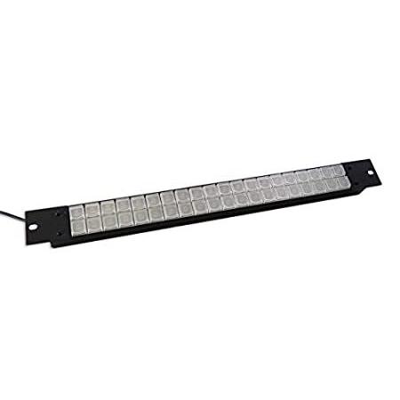 X-keys XKE-40 Rack Mounted USB Programmable Keys (19， Rack Mount)