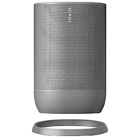 Sonos　Move　Battery-Powered　Speaker,　and　Smart　Alexa　Built-in　with　Wi-Fi　Black　Bluetooth