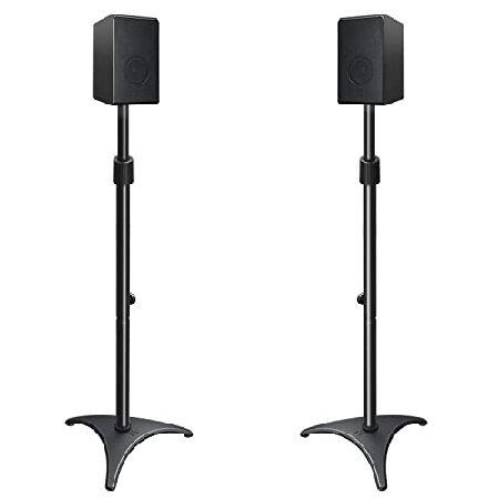 店店Mounting Dream Height Adjustable Speaker Stands For Satellite