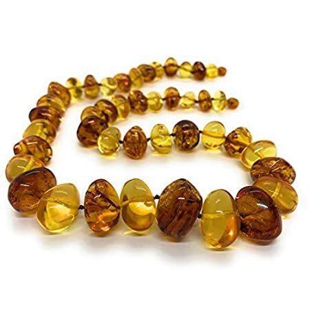 専門店では Designer Amber Beads.Statement Necklace for Women from Genuine Baltic Amber その他レディースアクセサリー