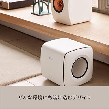 【数量限定アウトレット品】 KEF KC62 サブウーファー / 1，000ワット / クラスDアンプ搭載 / 6.5インチフォースキャンセリングドライブユニット / ホワイト white 【ZY4664239785】(162568円)