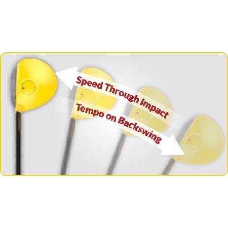 Ripcoil RP6 - ゴルフスイングトレーニング補助とディスタンストレーナー ホイッピーシャフトとドライバーヘッド この補助でボールをヒット スイングスピードと 