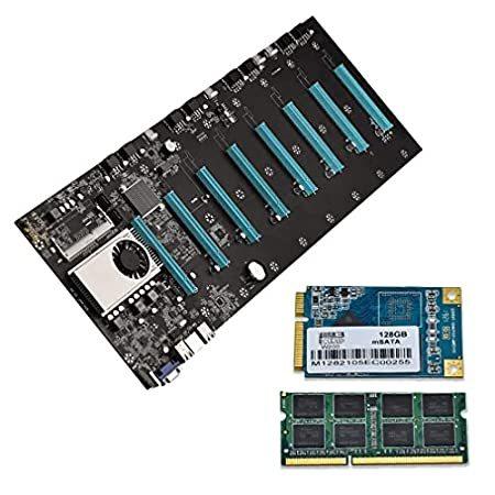 BTC-S37 マイニングマシン マザーボード PCIE 16X グラフィックカード SODIMM DDR3 SATA3.0 VGA+ HDMI対