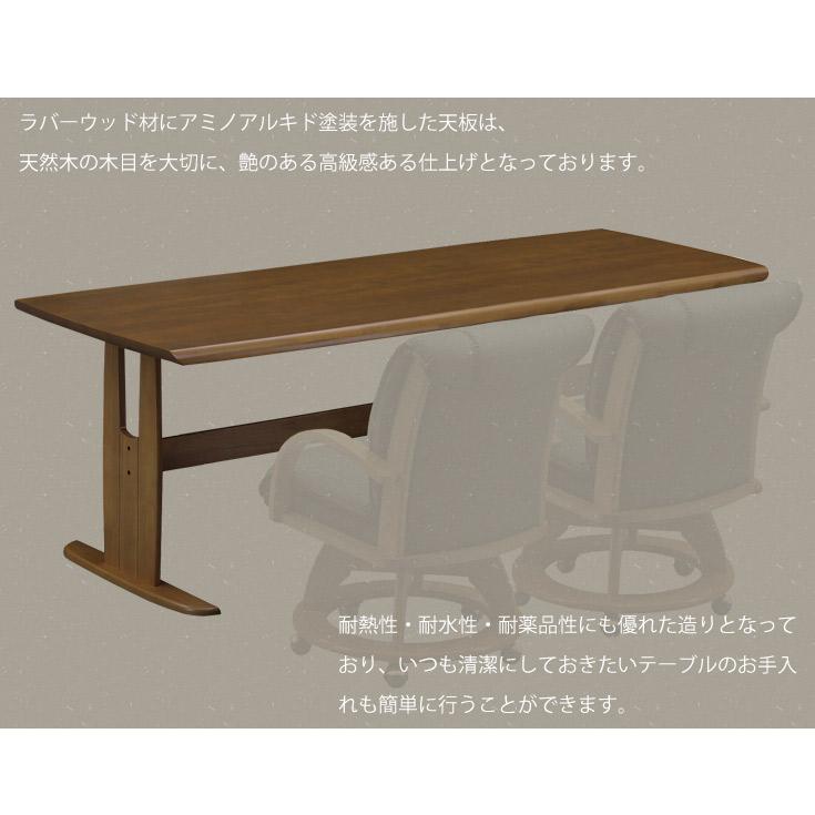 ダイニングテーブルセット 6人用 おしゃれ 回転チェア 6脚 200×90
