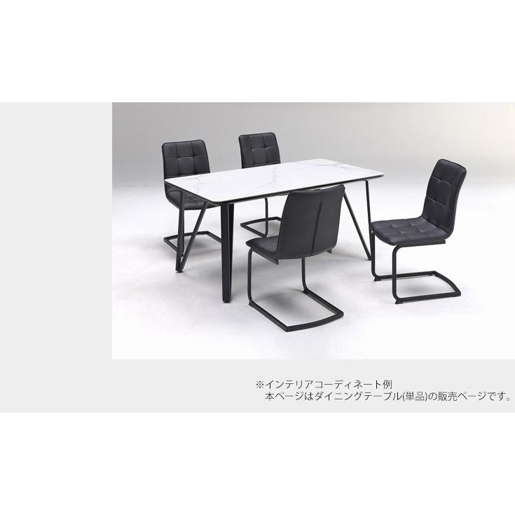 ダイニングテーブル 単品 テーブル おしゃれ ダイニング セラミックテーブル 食卓 4人掛け スタイリッシュ モダン 幅160cm_10