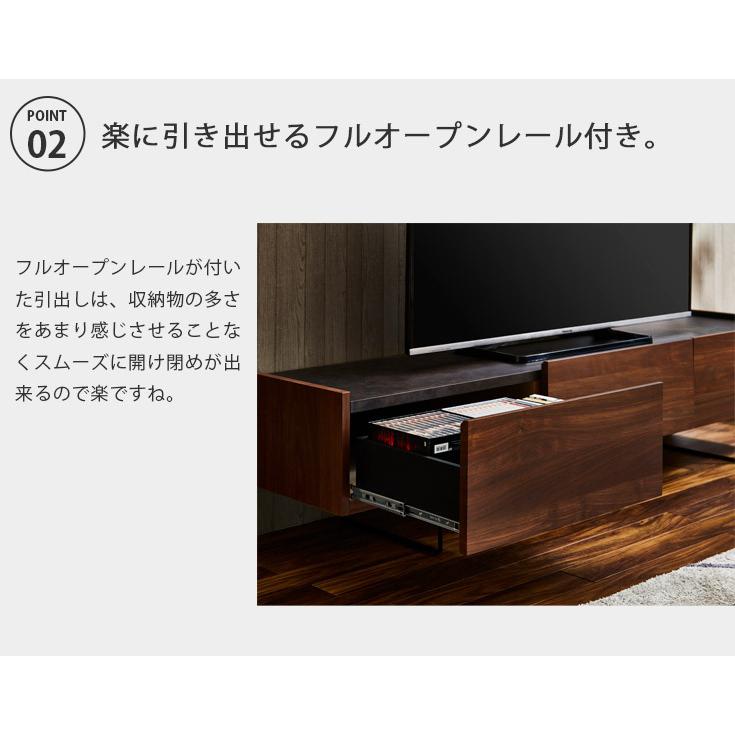 テレビボード 150cm フルオープン引き出し 収容力◎ 楽天市場】幅150cm テレビボード テレビ台 TV台 壁掛け 完成品
