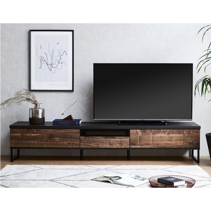 テレビ台 おしゃれ ローボード テレビボード 収納付き 木製 リビング