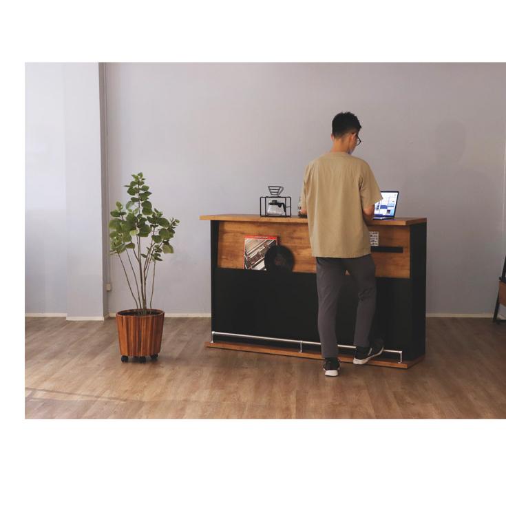 木製バーカウンター 収納棚　テーブル バーカウンター カウンターテーブル バーテーブル 間仕切り ダイニング