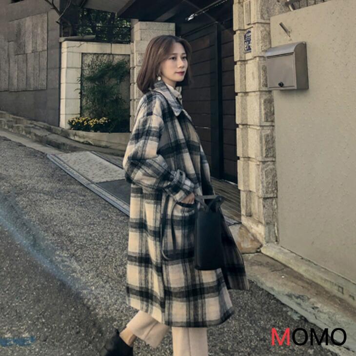 確認用‼️ウール100% チェック柄 トレンチコート 1_3584a5befda594f9fda18b7b42a6