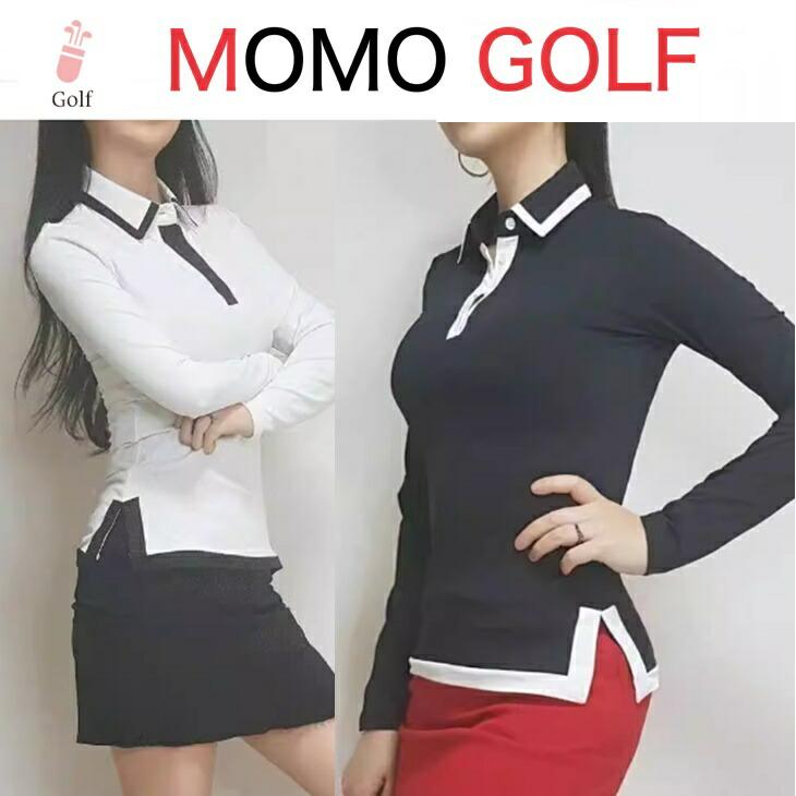 レディースゴルフウエア ゴルフ長袖ポロシャツ 通気性ゴルフウエア 長袖ゴルフシャツ 冬ゴルフウエアゴルフウエア ゴルフ女子ゴルフゴルフウエア