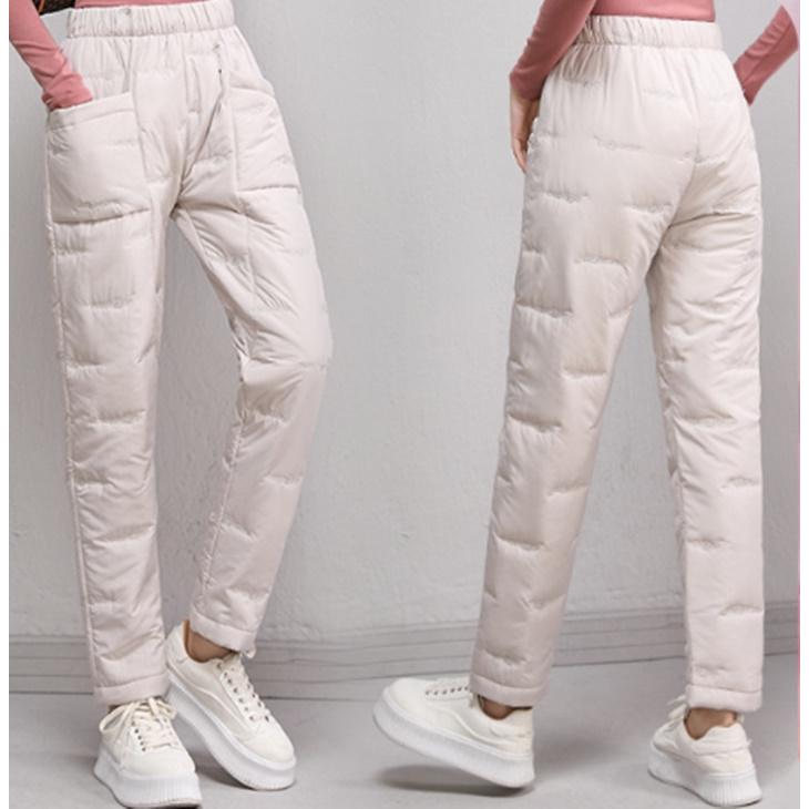 レディース ゴルフ ウエア 選べる ストレート ジョガー コットン