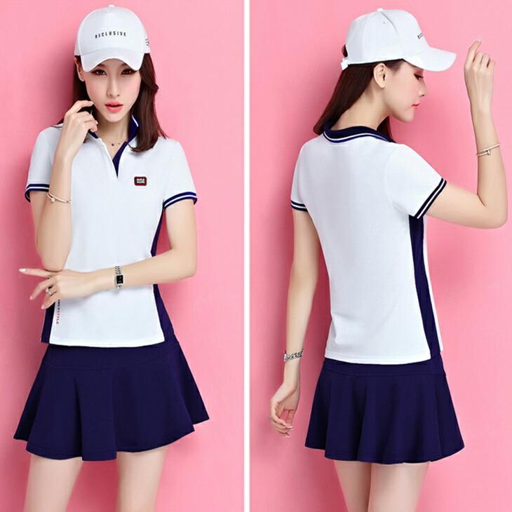 レディースゴルフウエア スポーツツーピース ゴルフツーピース 秋冬 スポーツツーピース オトpolo仕様 スポーツウエアファッションウエア 秋冬 オトpolo仕様 ゴルフコーデファッションコーデ B48r 大人カジュアル ゴルフ Momo 特売格安