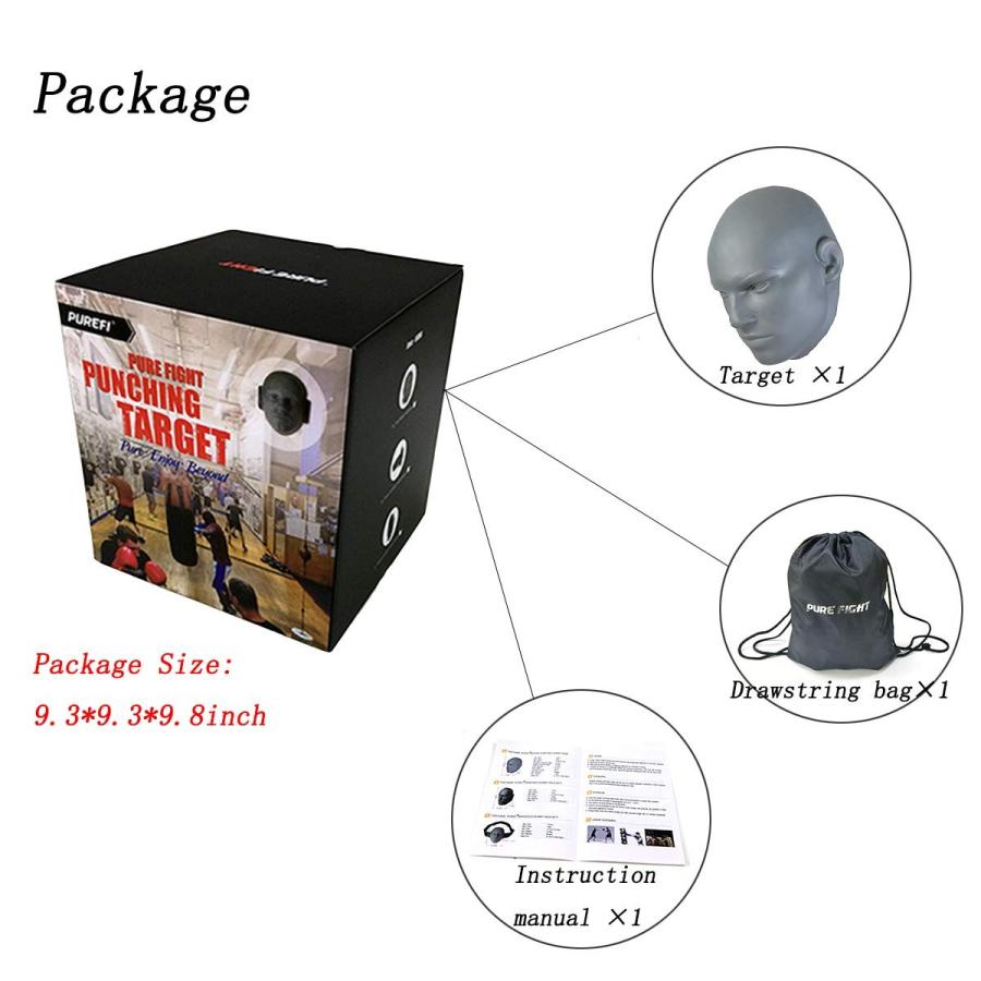 激安ブランド Purefi Human Head Shape Boxing Target Rubber Hand Hold Training Punch 数量限定 Aleefsurgical Com