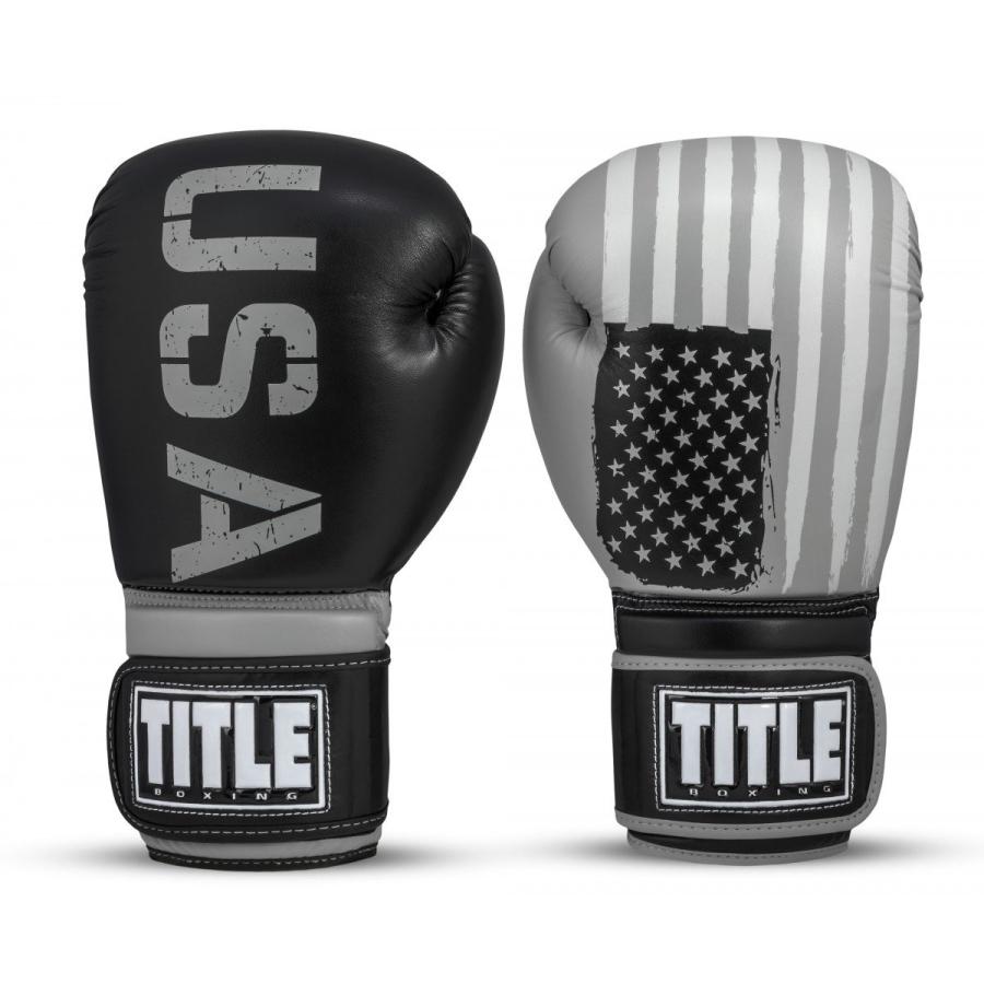 新版 Title Boxing Tribute Bag Gloves Black Grey 16 Oz 最安値挑戦 Www Thedailyspud Com