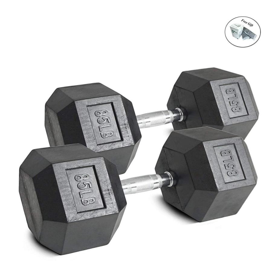 新製品情報も満載 85 Pair Eight24hours Lb Train Weight Dumbbells Hex Coated Rubber Black ウエイトトレーニング Www Enigmo Be