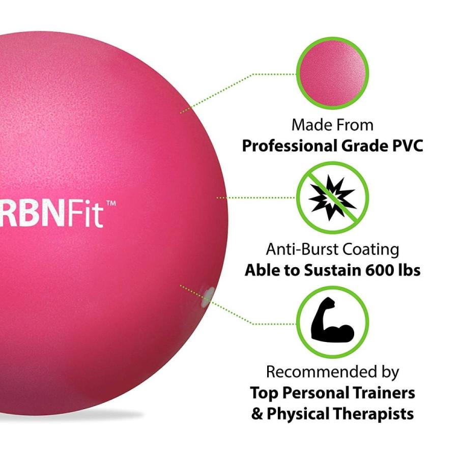 激安の Urbnfit Mini Pilates Ball Small Exercise Ball For Yoga Pilates Bar 大注目 Zoetalentsolutions Com