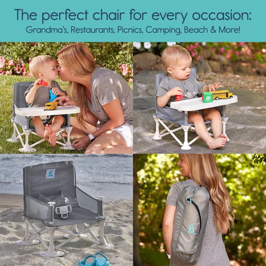 baby beach chair with tray