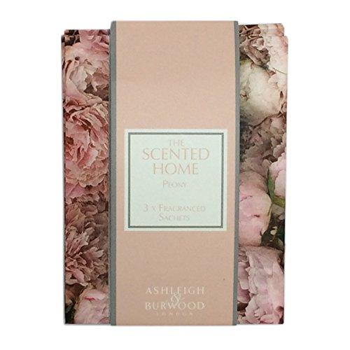 Ashleigh&Burwood サシェ×3個 ピオニー Sachet×3 Peony アシュレイ&バーウッド