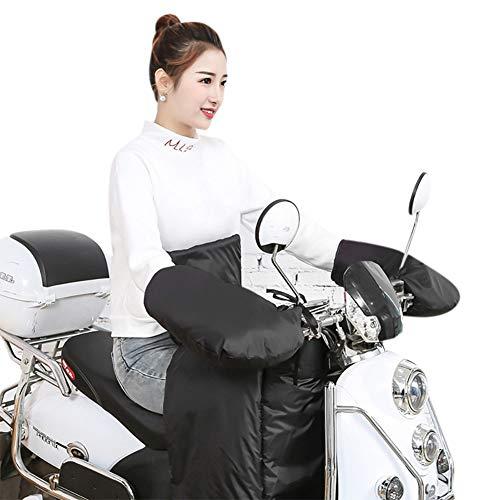 バイク用ハンドルカバー ハンドルウォーマー オートバイ グローブ 裏起毛 ボア付き 保温性 防寒手袋 防水 防風 冬用グローブ 自転車 スクーター 汎
