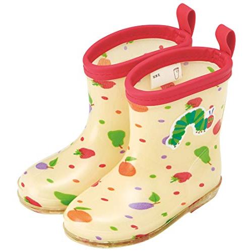 スケーター レインブーツ シューズ 長靴 子供用 はらぺこあおむし 反射テープ付 14cm RIBT1