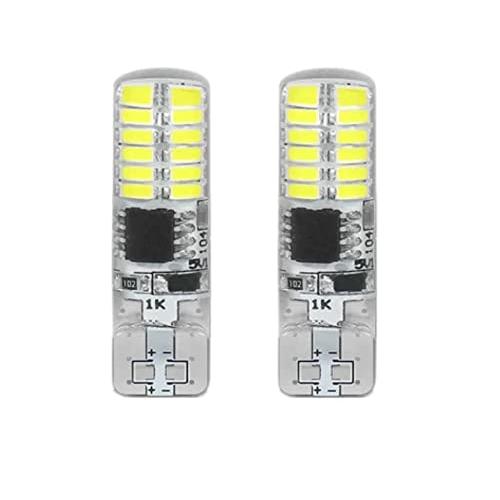 スーパーブライト 12V T10 LED ポジション 球 ライト ストロボ 機能付き ホワイト 爆光