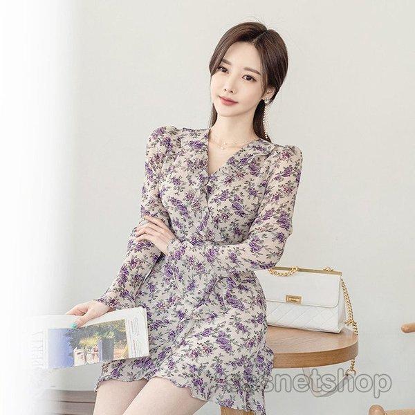 ファッション アニメショート ワンピース レディース 長袖 22新作 フレアースリーブ レースワンピース 花柄 エレガンス ｖネック 着痩せ フリル 上品 韓国風 ミニ丈 森ガール Dnynwugnzr Www Boulevardrestaurants Com