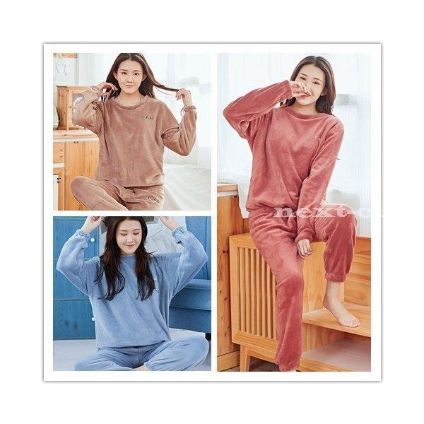 ルームウェア 上下セット もこもこ レディース パジャマ フリース 厚手 ゆったり 可愛い 冬 部屋着 長袖 長ズボン 寝巻き 暖かい 防寒 おしゃれ お買い得モデル