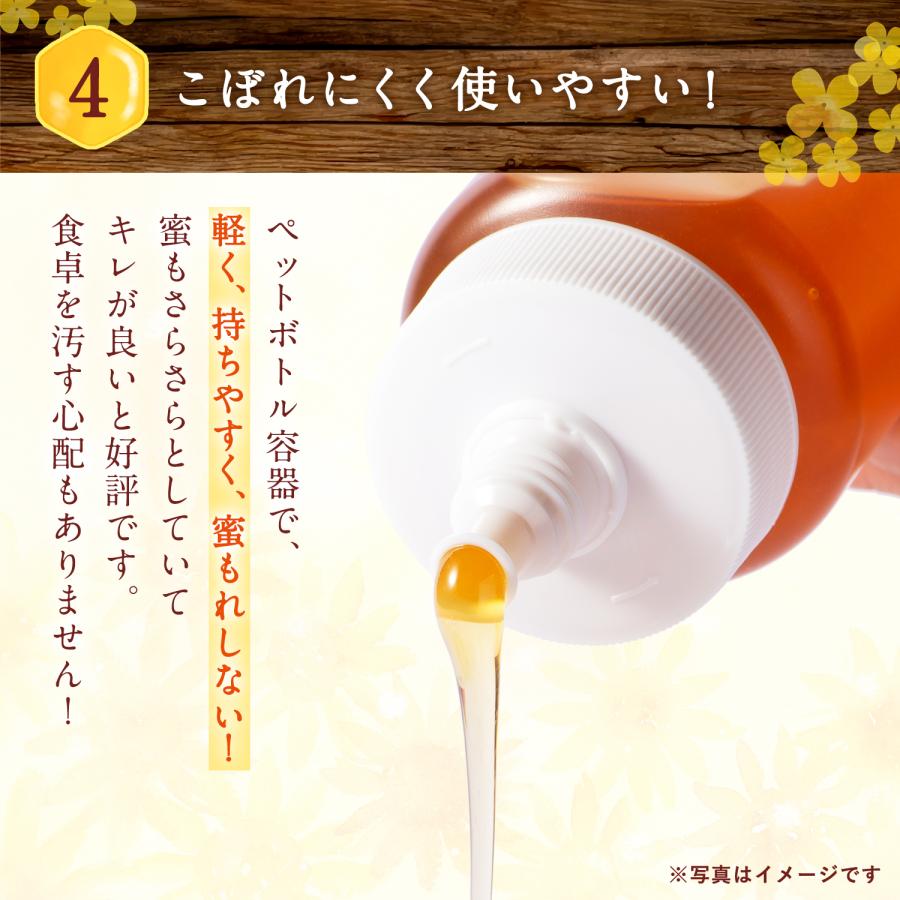 ハンガリー産アカシアはちみつ500gポリ 1本 送料無料 : 熊手のはちみつ