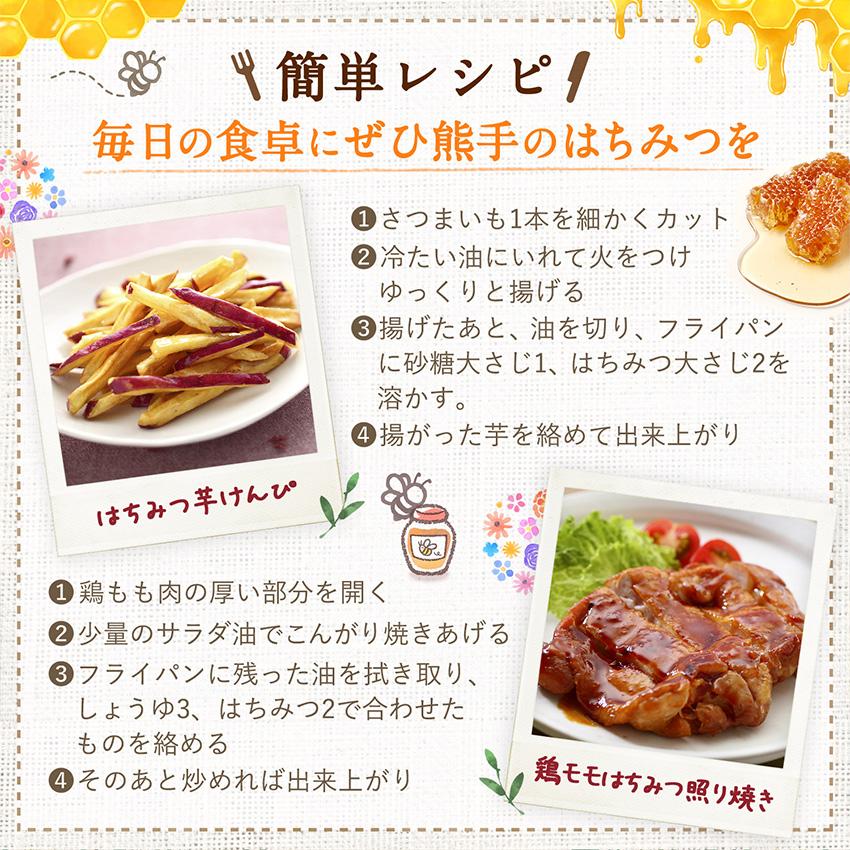 5種類蜂蜜セット(ハンガリーアカシア・カナダ・ウクライナ・アルゼンチン・オリジナルアカシア）各100g×5個  メール便限定 送料無料 お試し商品 サンプル　爆買 | 熊手のはちみつ | 19