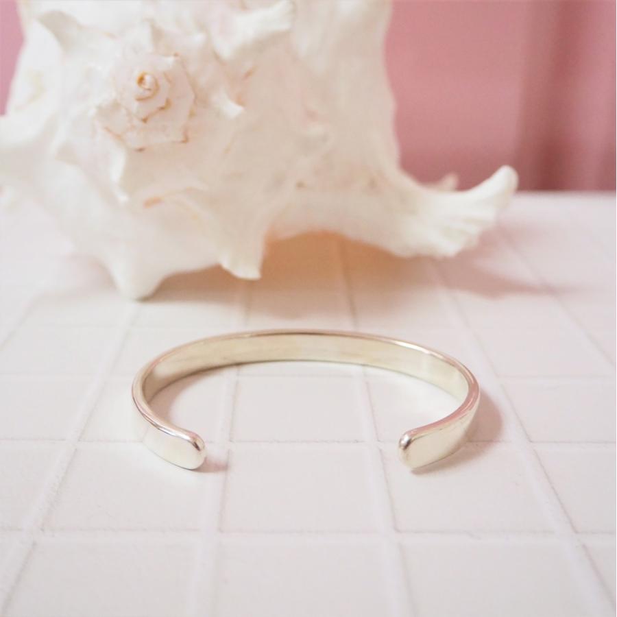 Wave Bangle シルバー9215 ウェーブバングル 波 女性 : SEARCH. - 通販