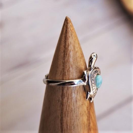 ラリマー リング 指輪 シルバー925 ドミニカ産 : SEARCH. - 通販