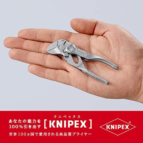 道具、工具 KNIPEX クニペックス 手のひらサイズ プライヤーレンチXS Pliers Wrench XS 8604-100BK