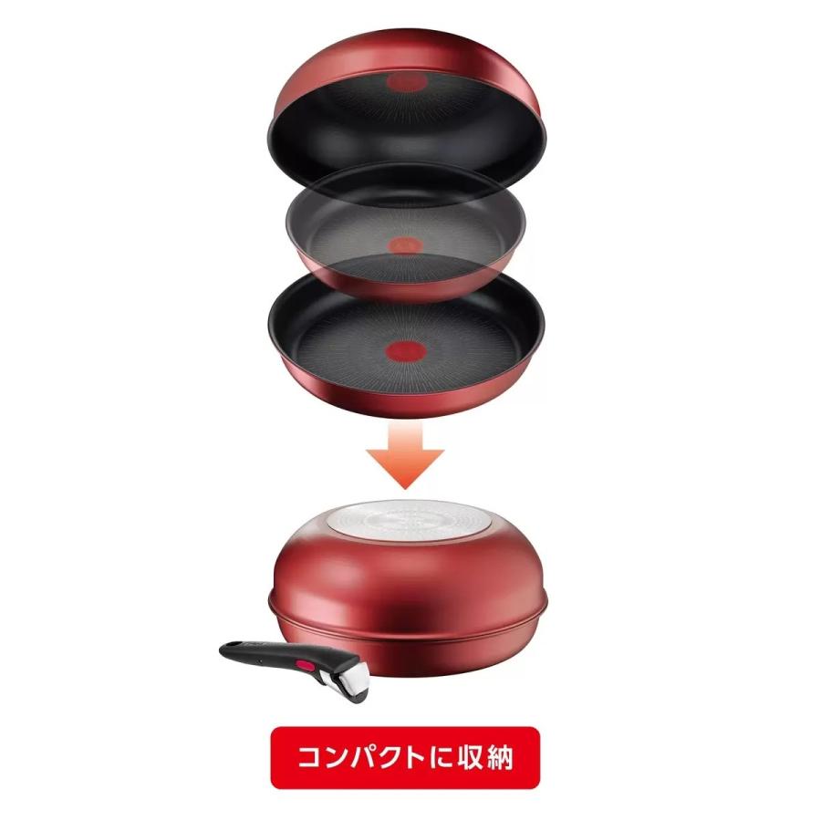 ティファール インジニオ ネオ IHガーネット アンリミテッド 6点セット