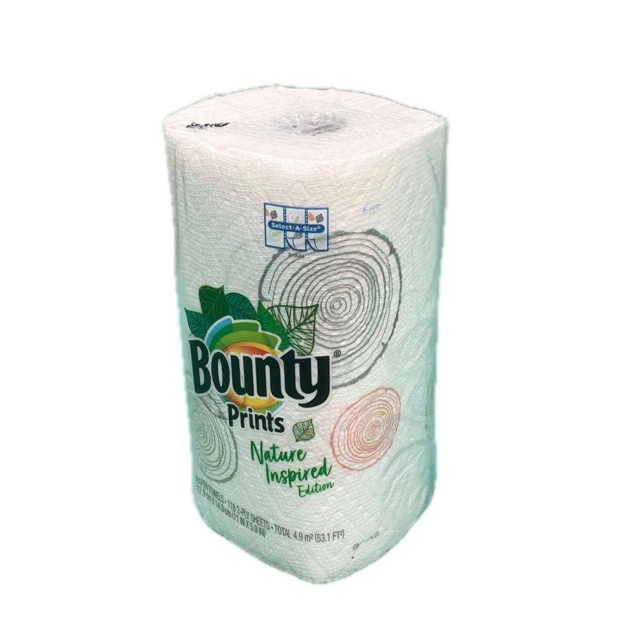 Bounty コストコ バウンティー ペーパータオル プリント 118カット 12