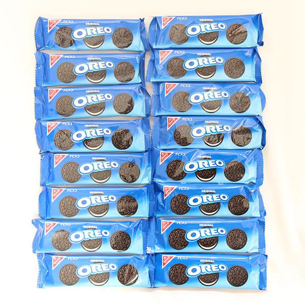 オレオバニラ味、チョコレート味☆値下げ中 お菓子 詰め合わせ モンデリーズ ナビスコ オレオ バニラクリーム 3枚