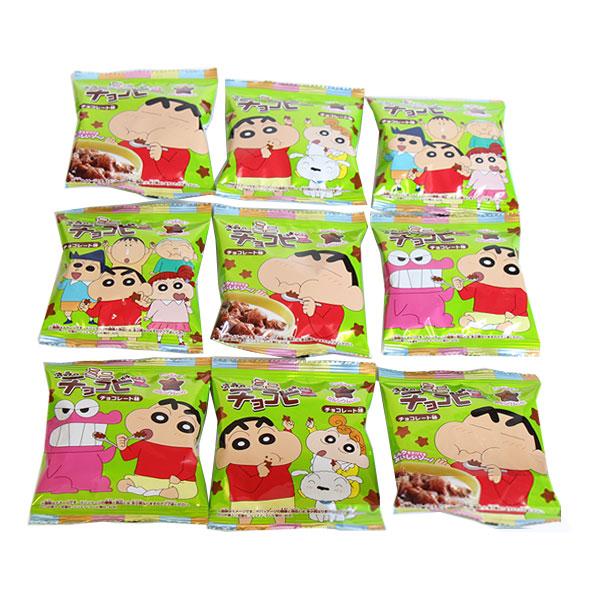 お菓子 詰め合わせ 東ハト クレヨンしんちゃん オラのミニチョコビ 9袋