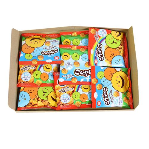 お菓子 詰め合わせ(全国送料無料)亀田製菓 こつぶっこ15g【8個セット