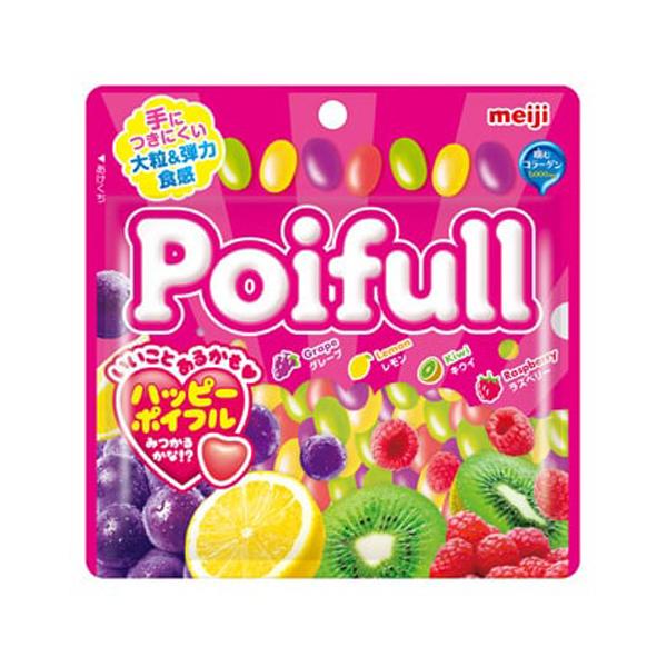 明治 大粒ポイフルパウチ 80g 80コ入り (49027770 グミ、ジェリービーンズ R1242133266(10868円)