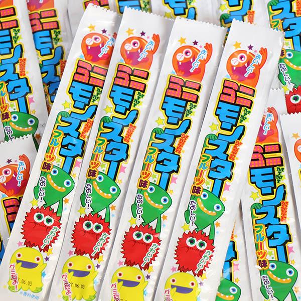 お菓子 詰め合わせ やおきん ミニモンスター フルーツ味 8g 20コ入り